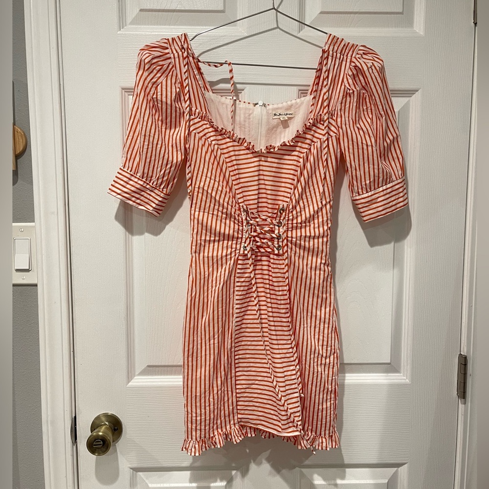 For love & lemons Women's Striped Dress - Picture 5 of 10